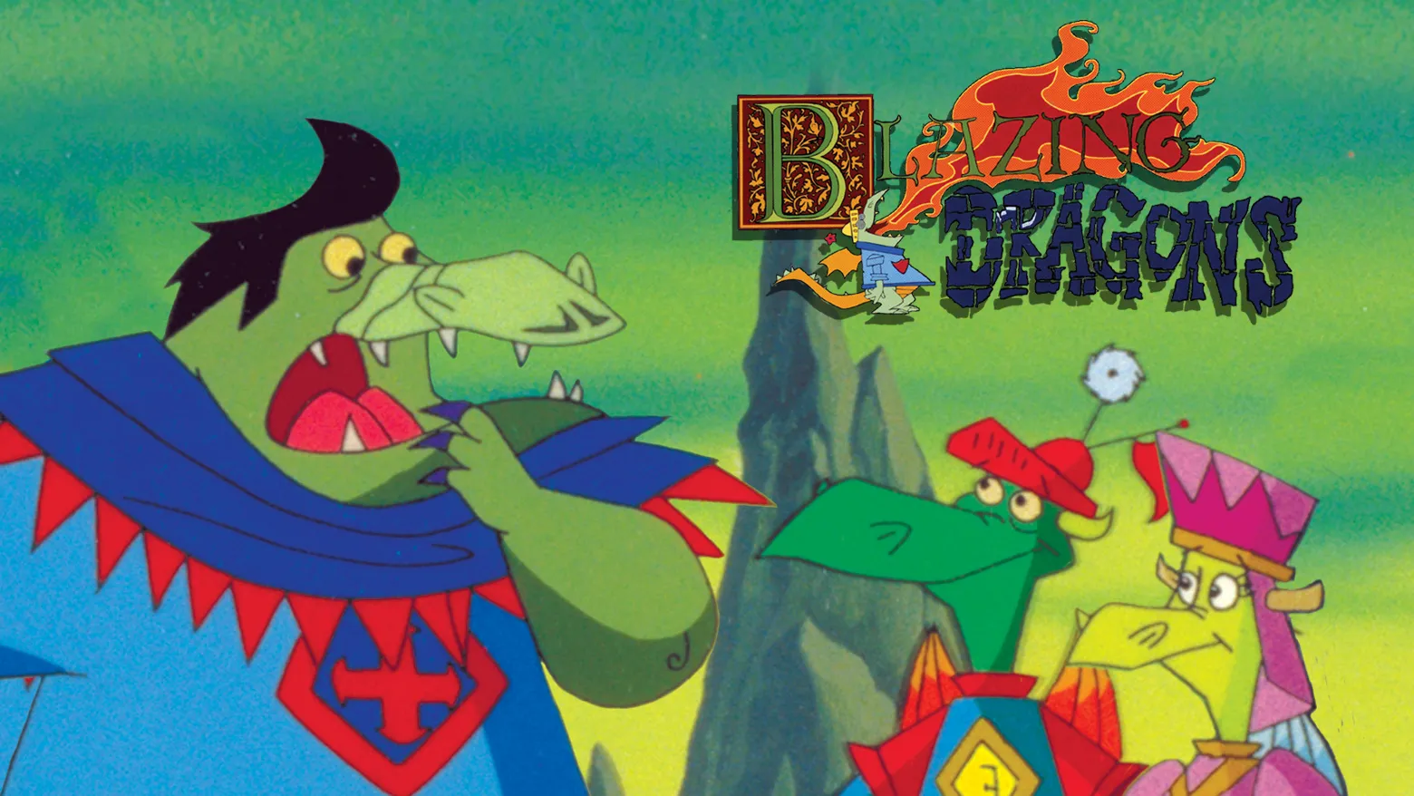 Blazing Dragons