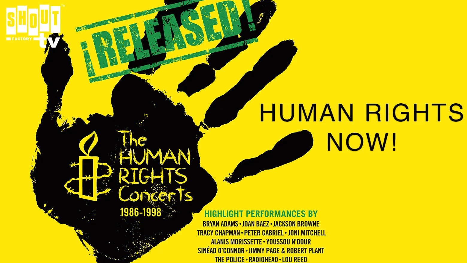 Human Rights Concerts: Human Rights Now!