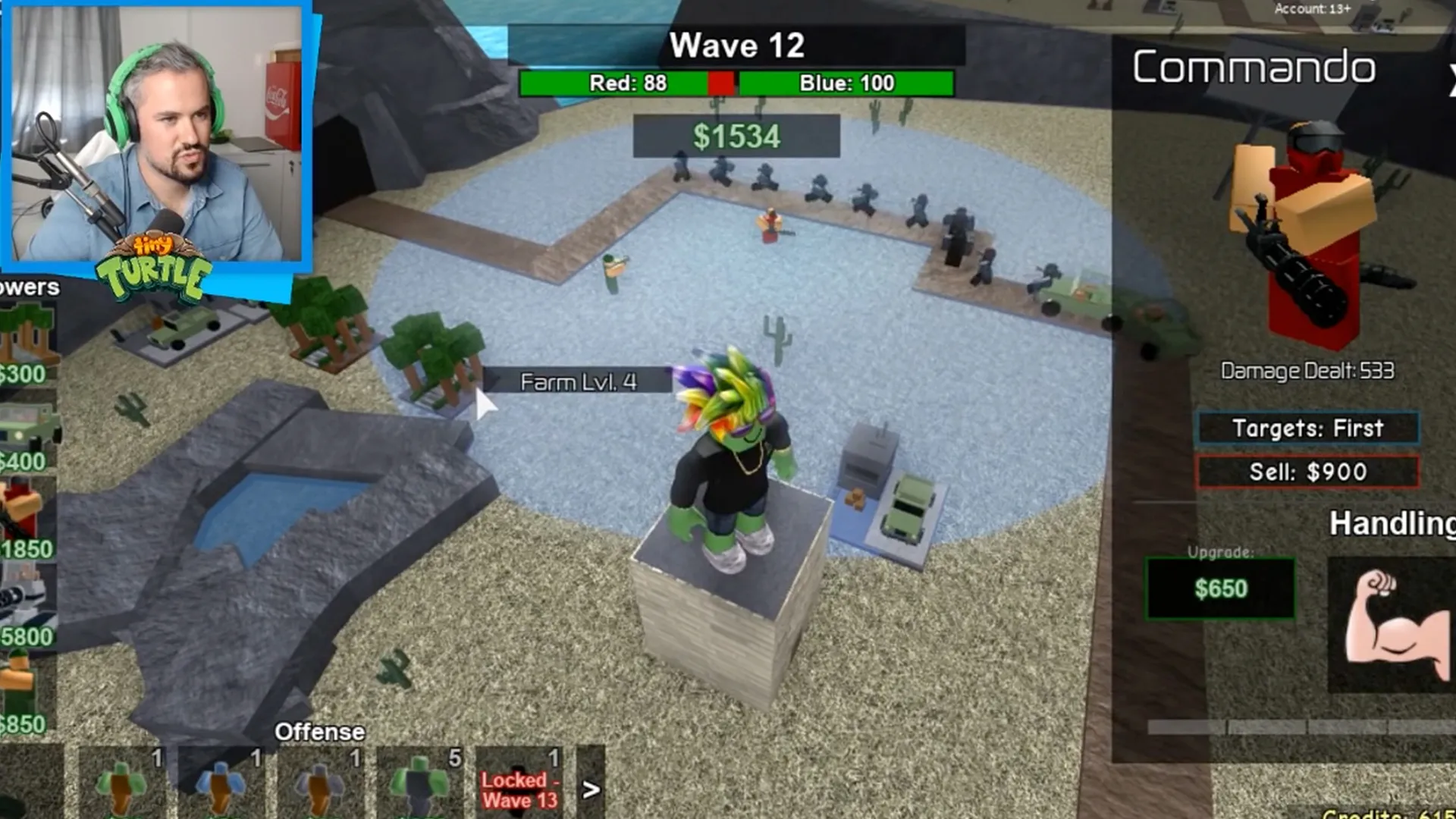 Tiny Turtle vs. Bruno the Bear: Ultimate Roblox Tower Battle