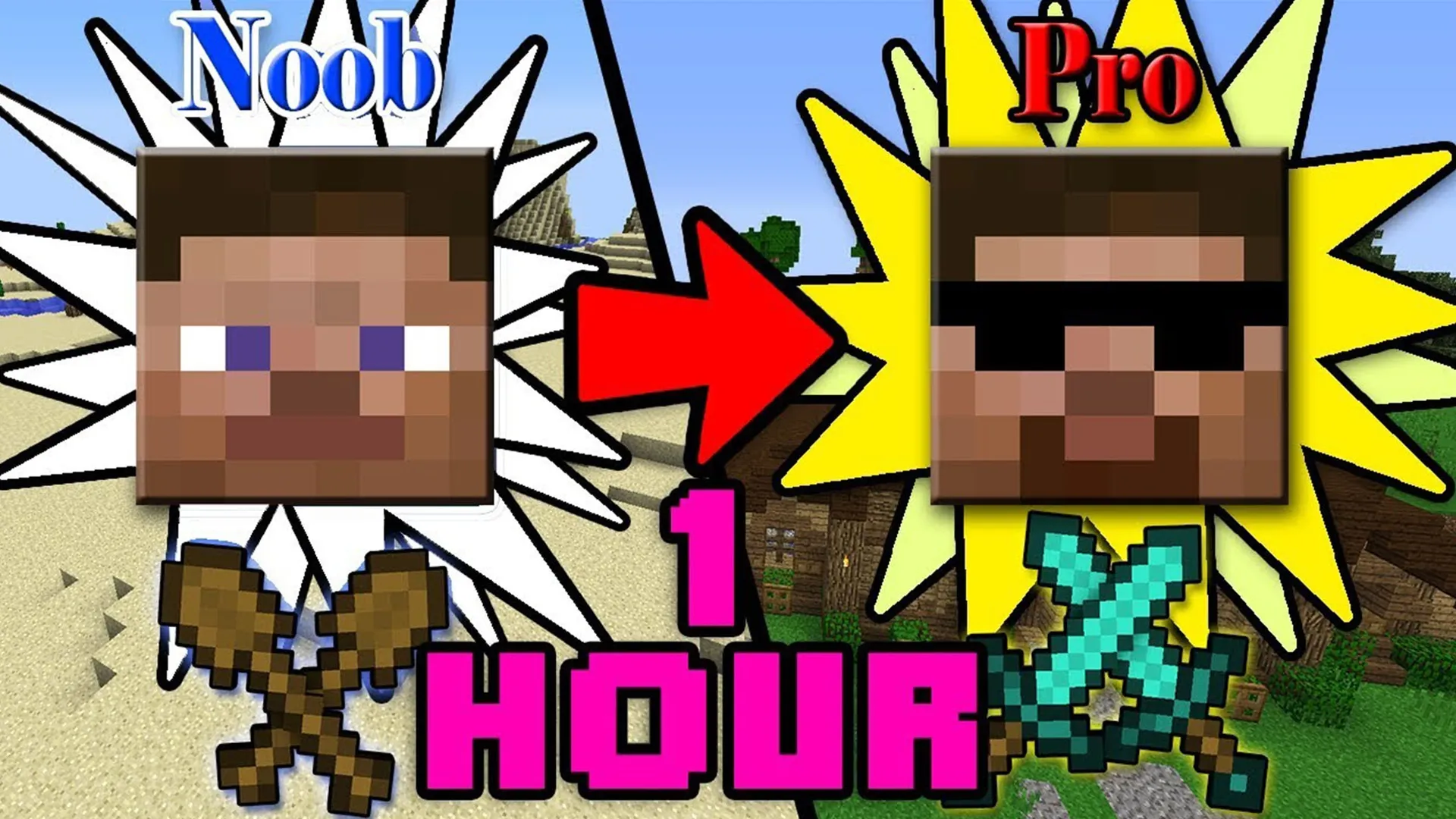 Golden Armor: Noob to Pro in Minecraft