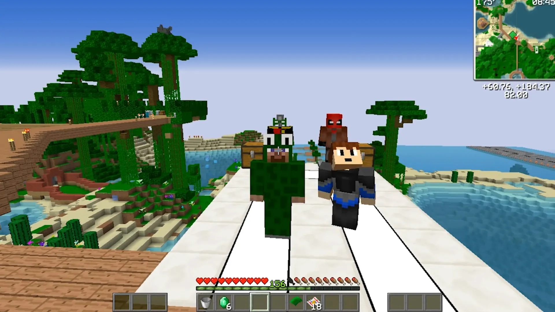 Crazycraft Superhero Minecraft Challenge