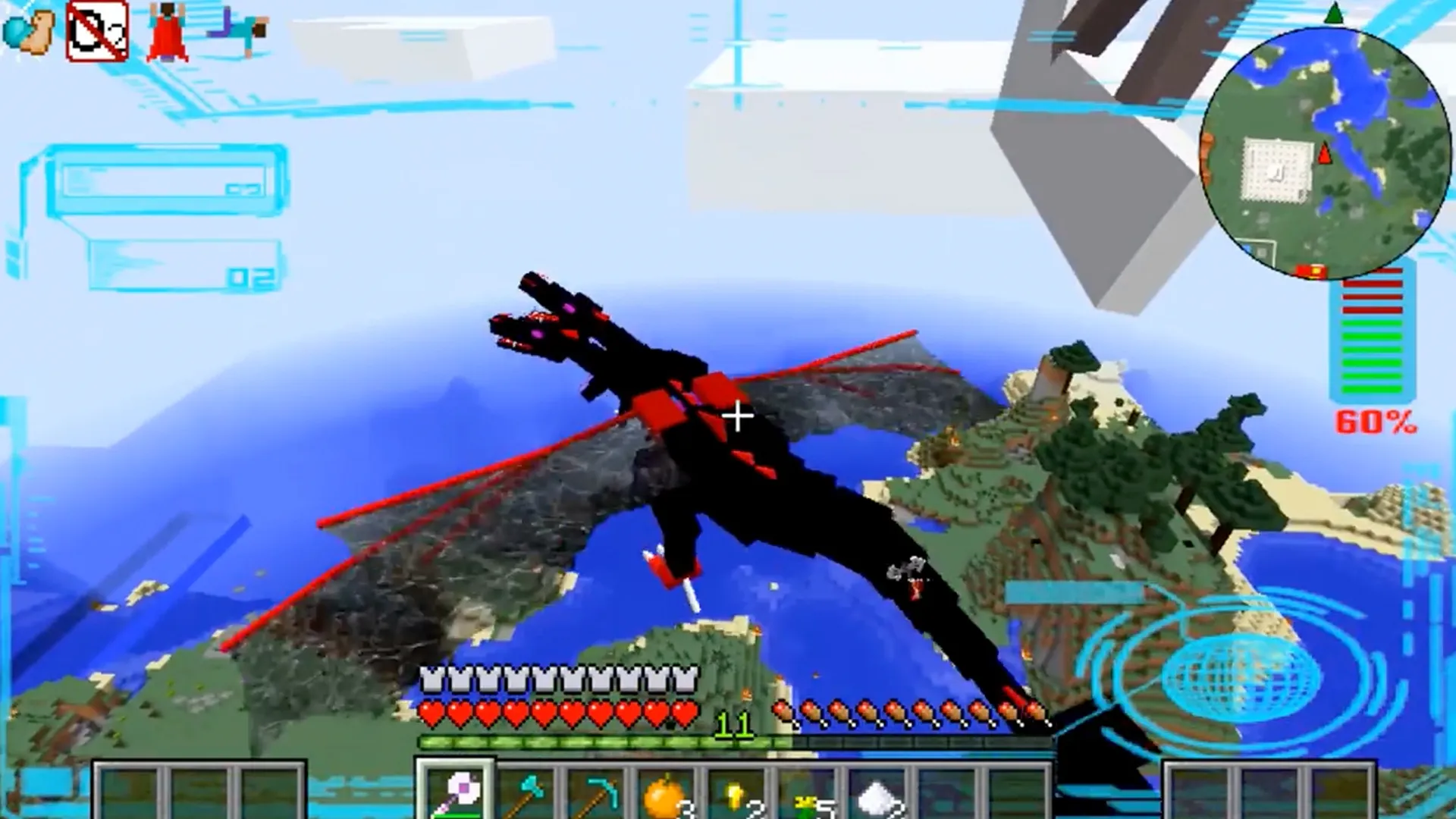 Crazy Craft - Attacked by The Queen