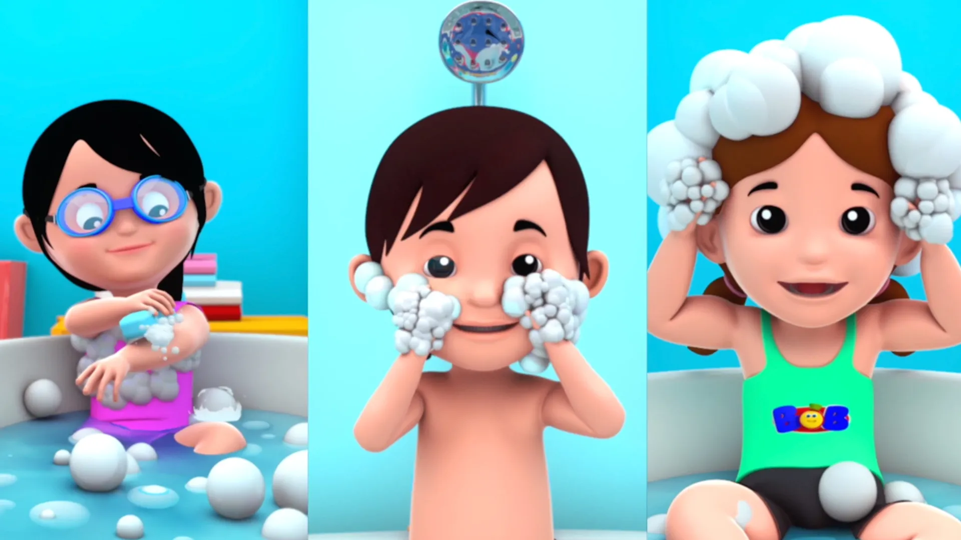 Bath Song & Fun Kid Songs: Bob The Train