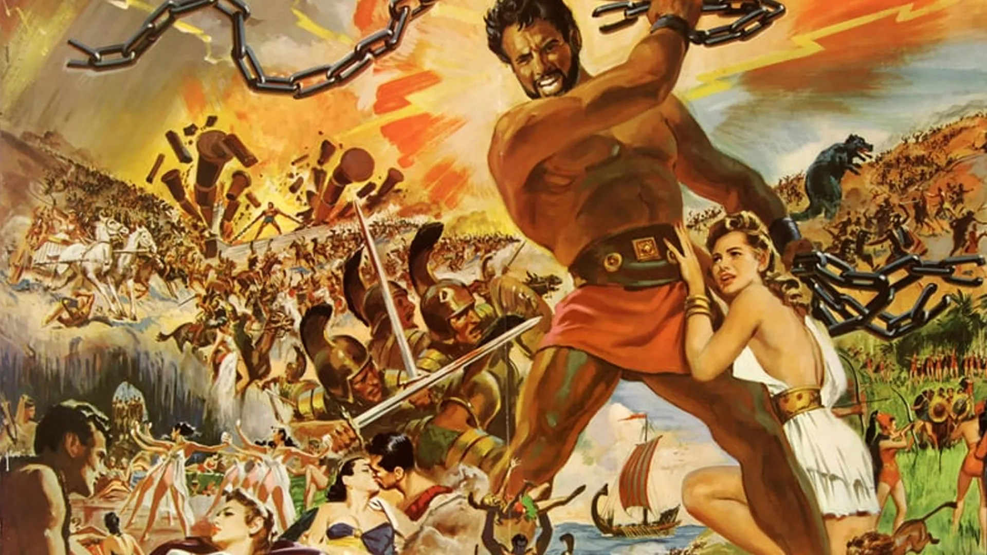 Hércules e a rainha da Lídia
