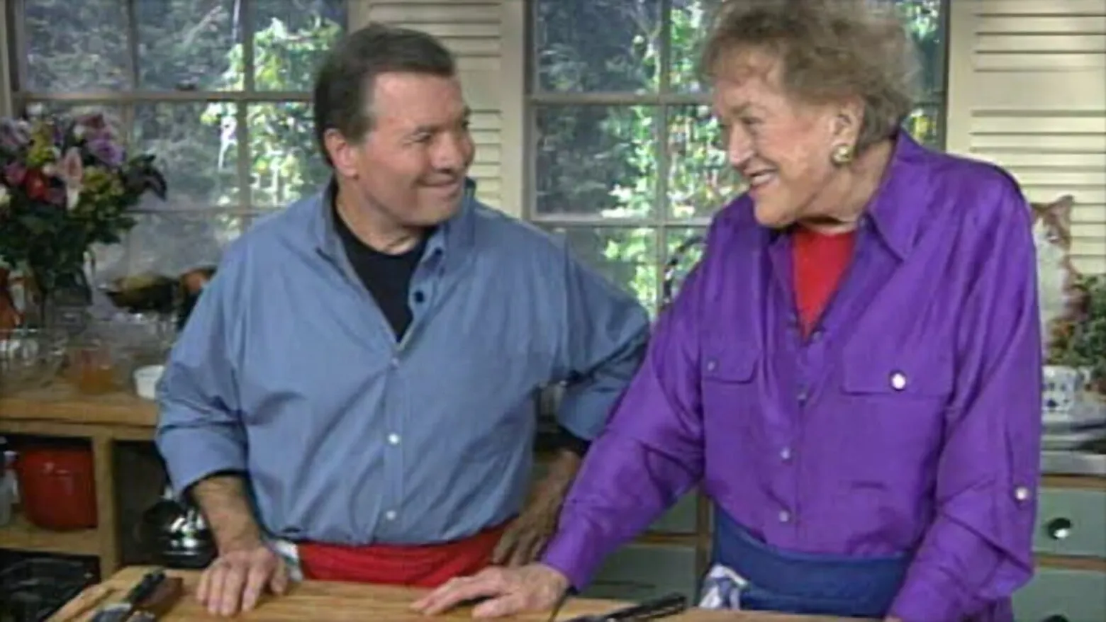 Julia & Jacques Cooking at Home