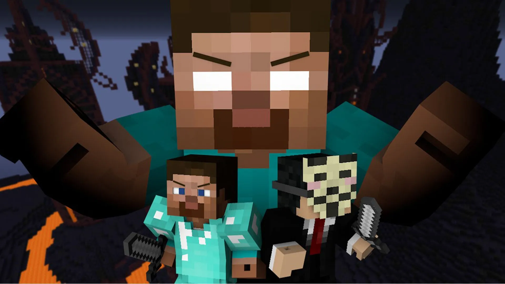 Golden Armor - Herobrine Minecraft