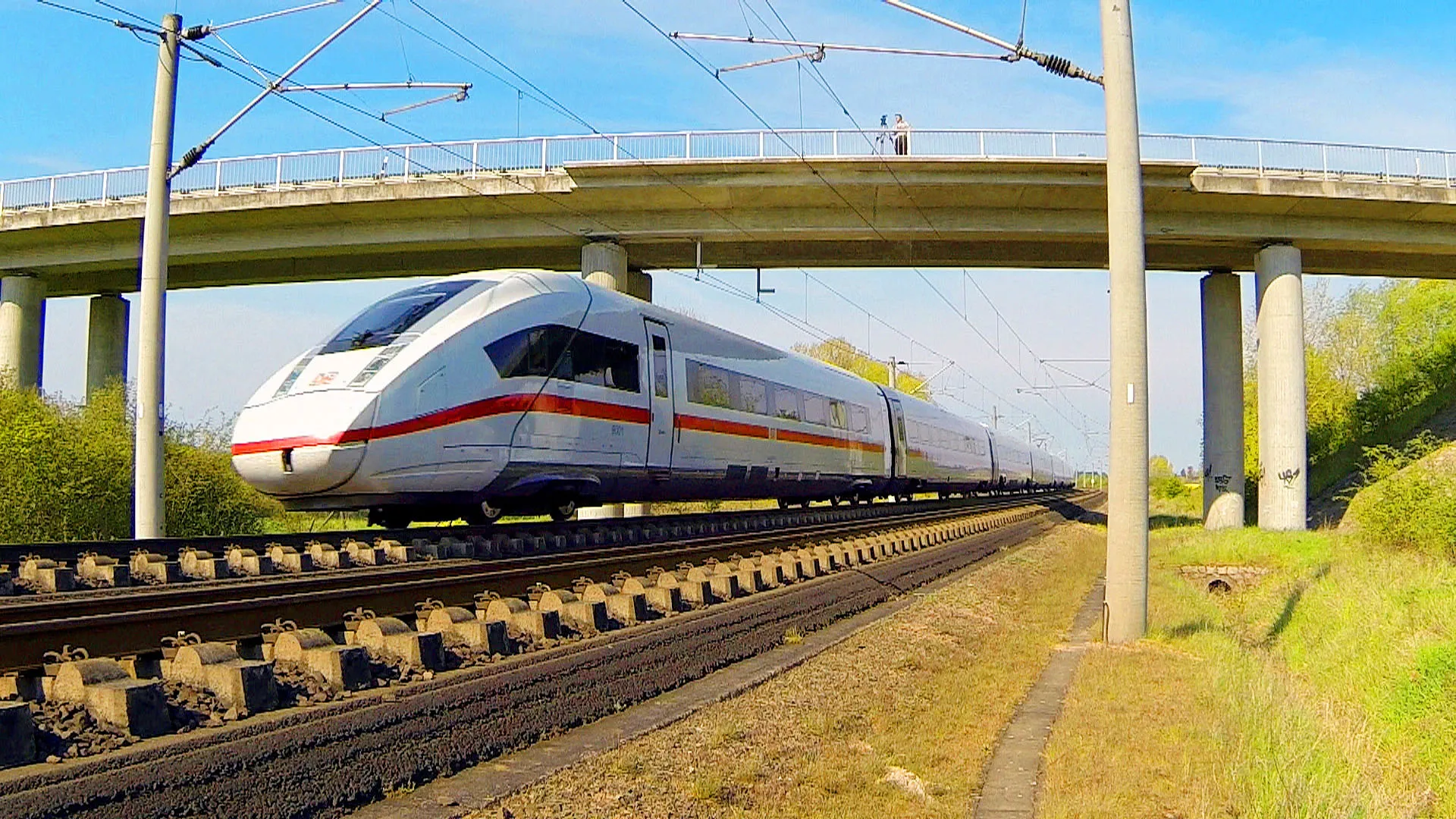 Der ICE - Highspeed auf Schienen