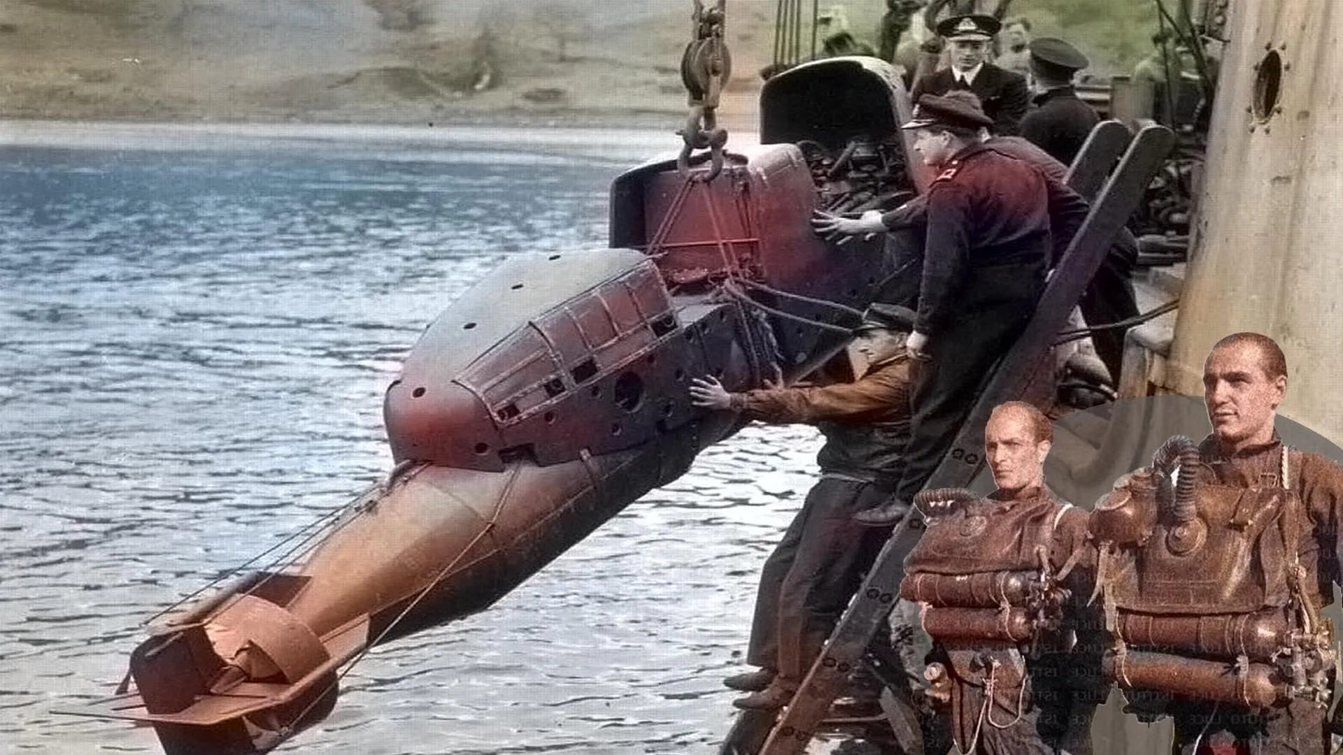 The Human Torpedoes Of WWII