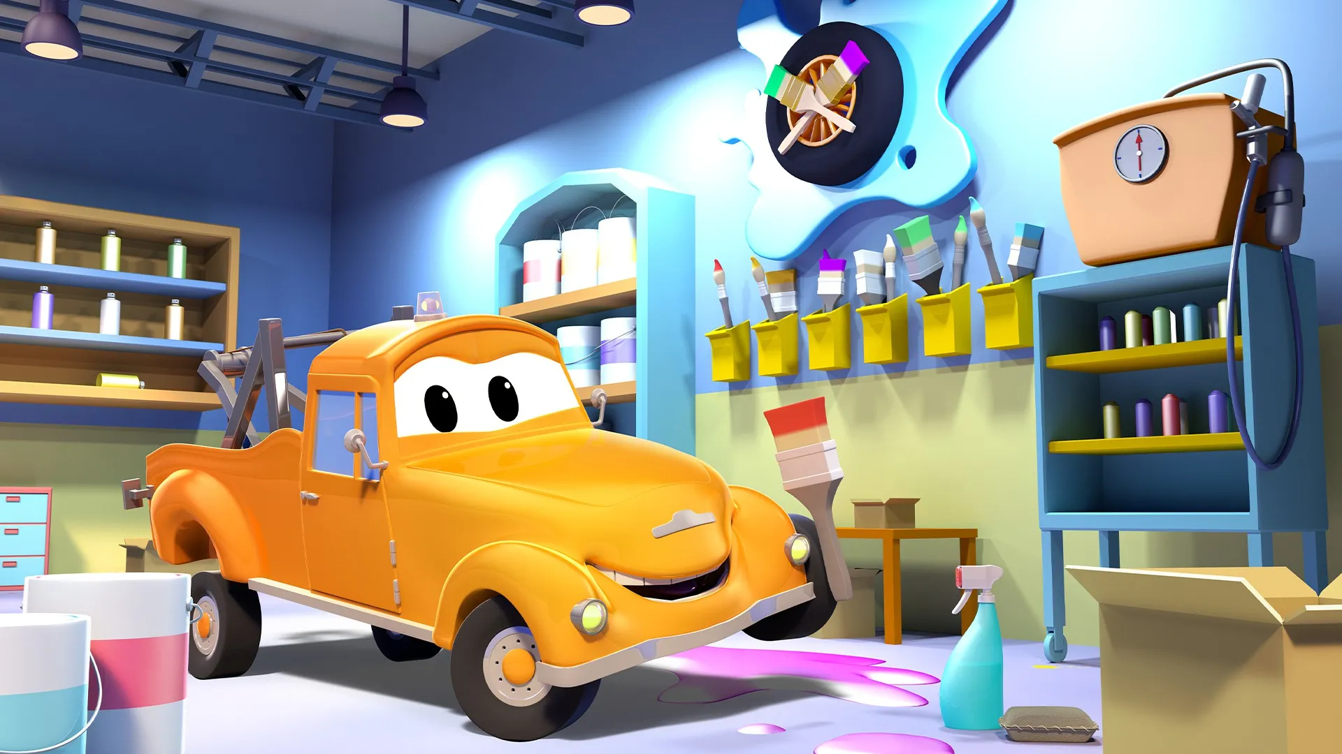 Car City: Tom's Paint Shop