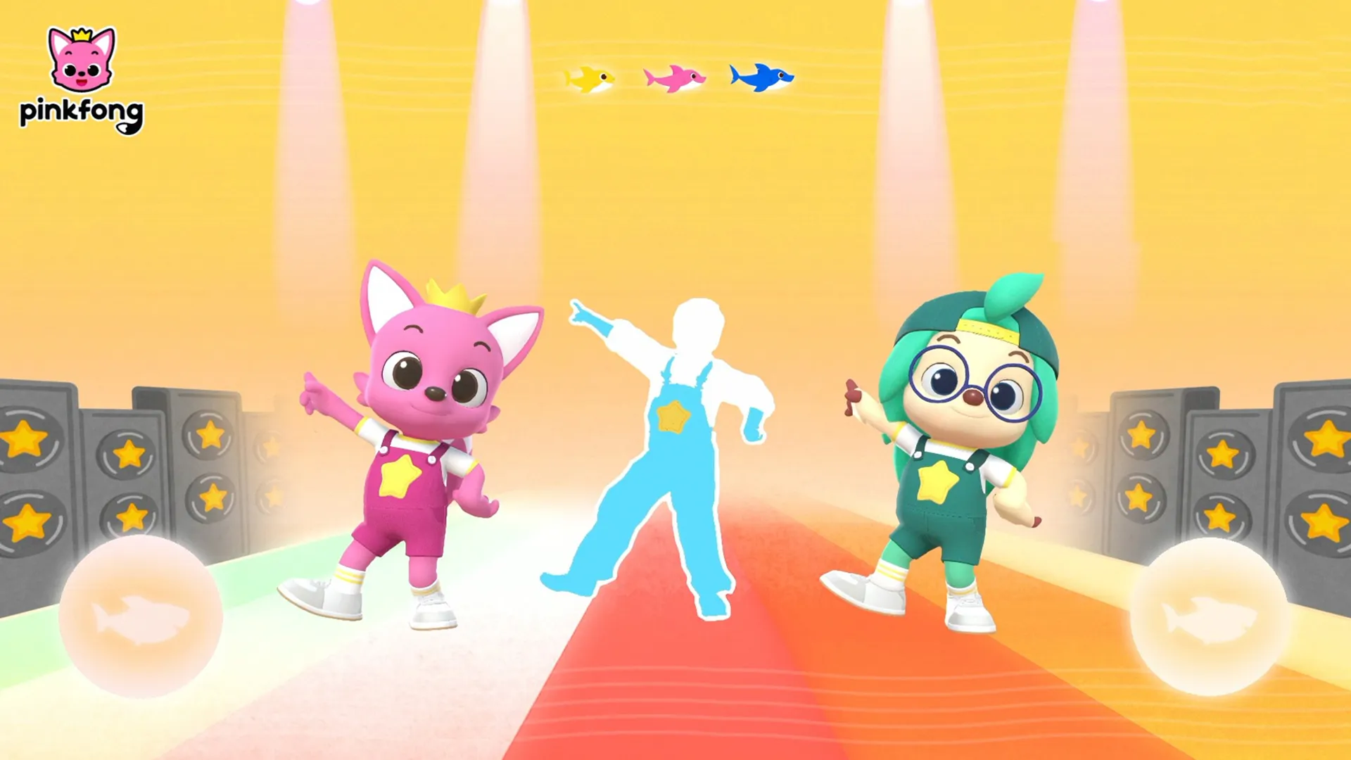 Pinkfong Hogi baila y juega con los niños