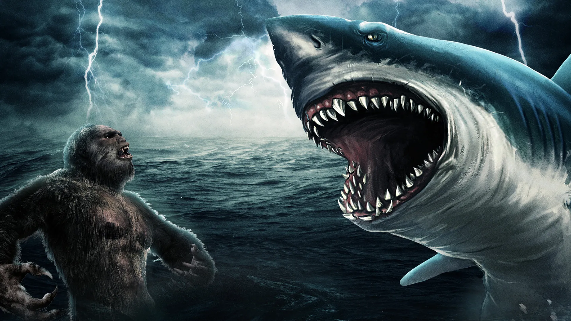Bigfoot vs Megalodon
