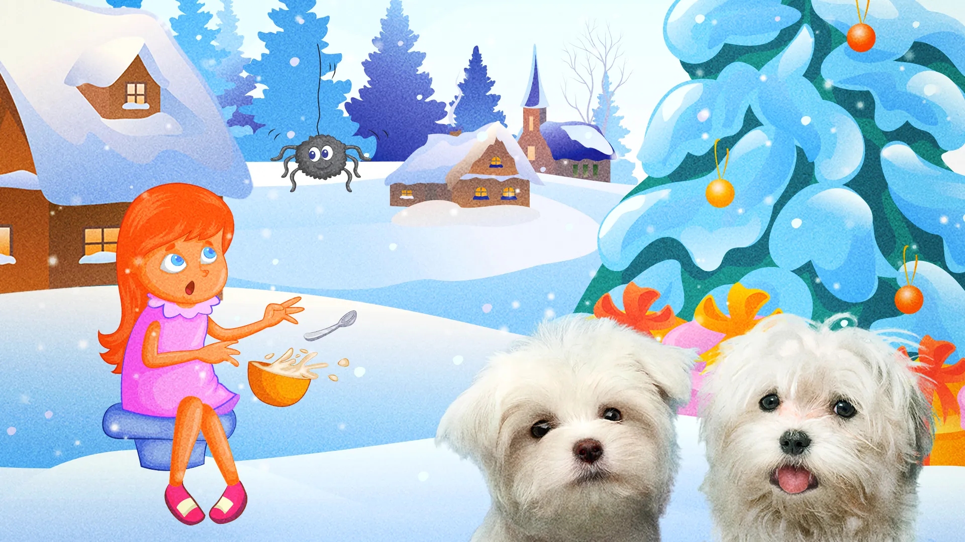Pup Tales Miss Muffet's Christmas Party