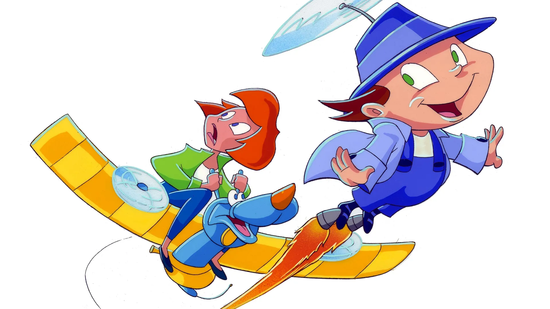 Gadget Boy and Heather