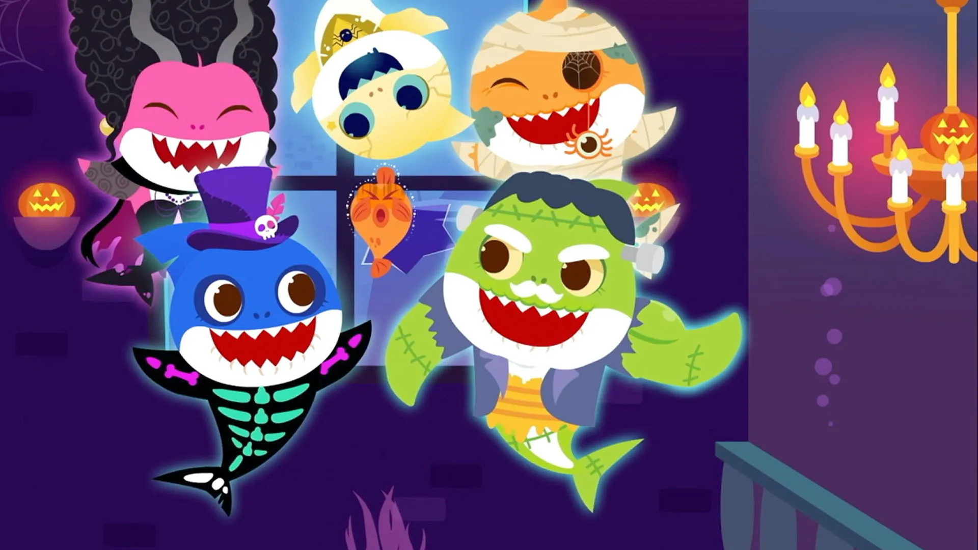 Baby Shark Is Trick-or-Treating