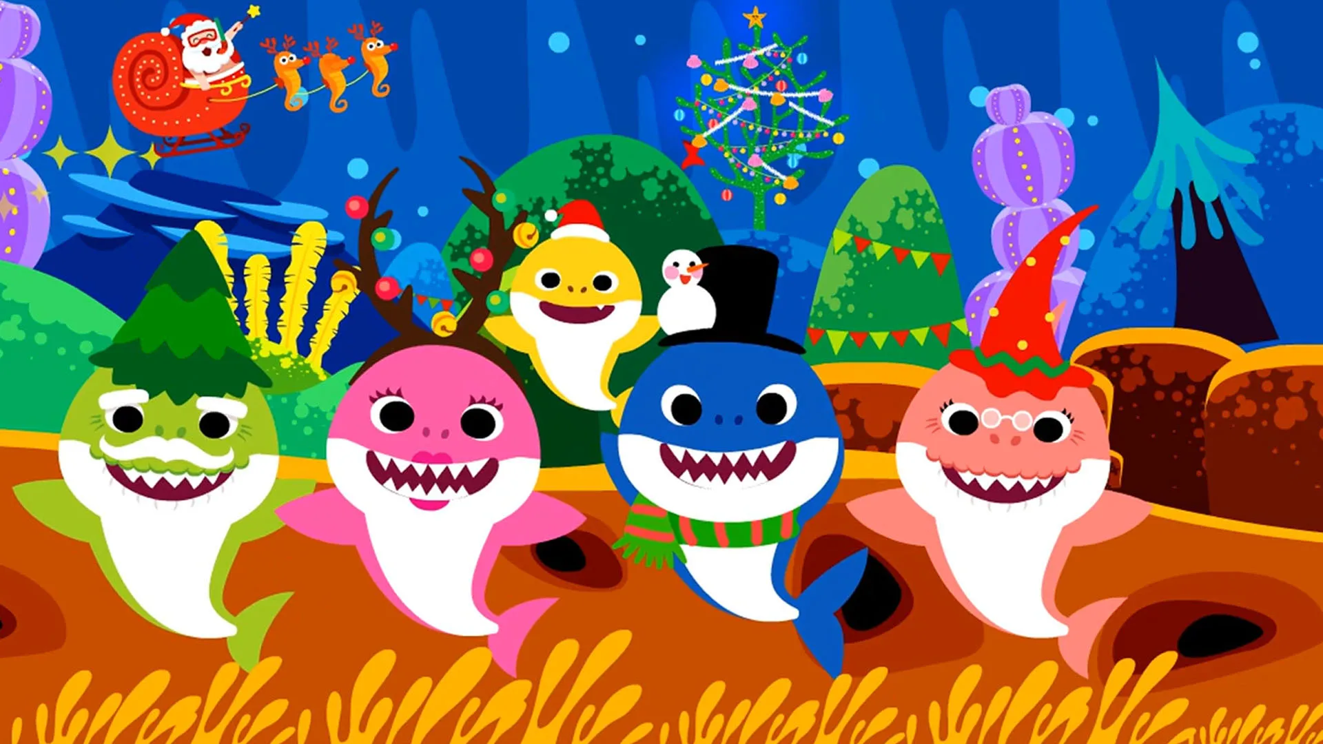 Christmas Sharks