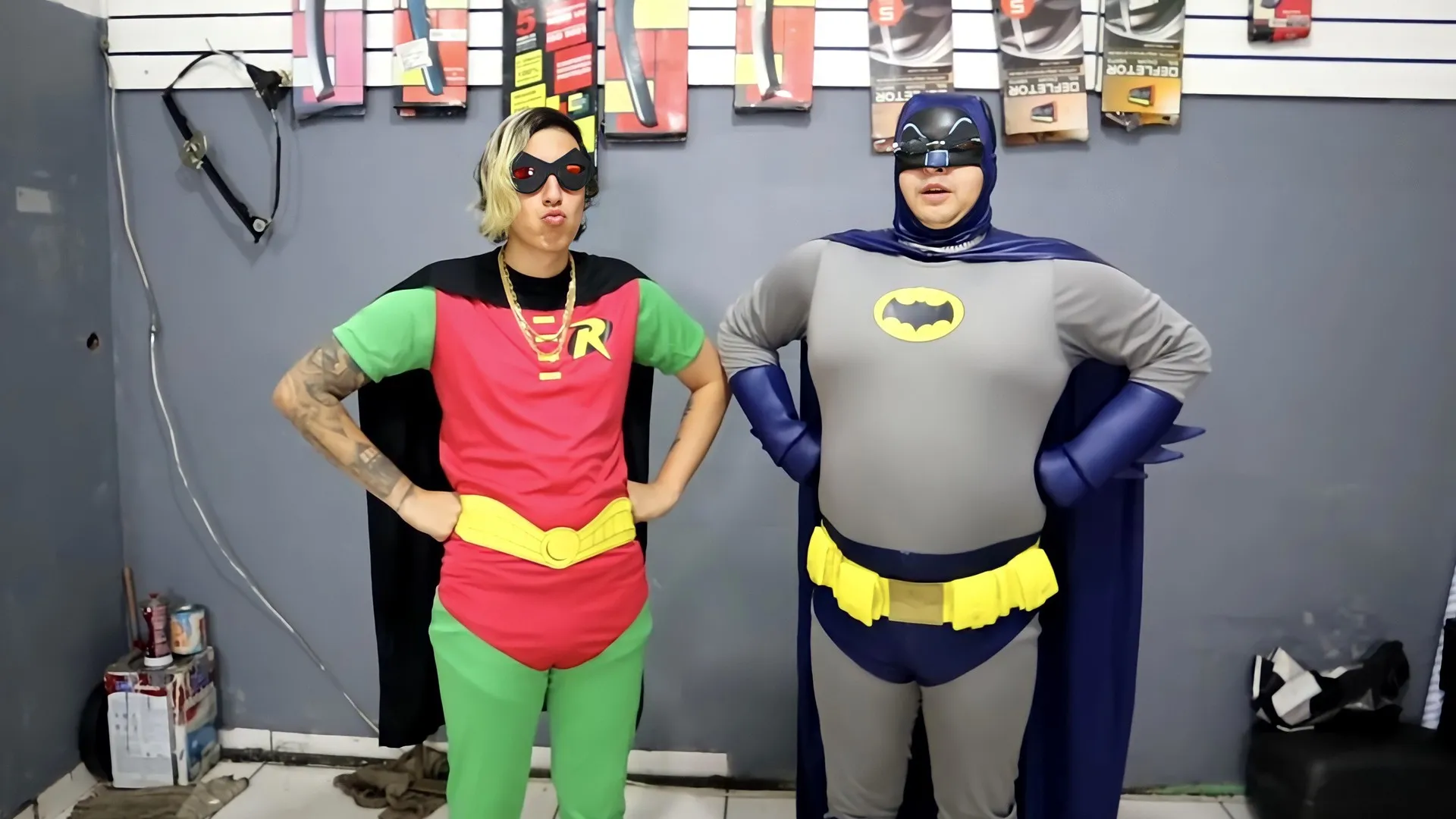 Paródia Batman e Robin