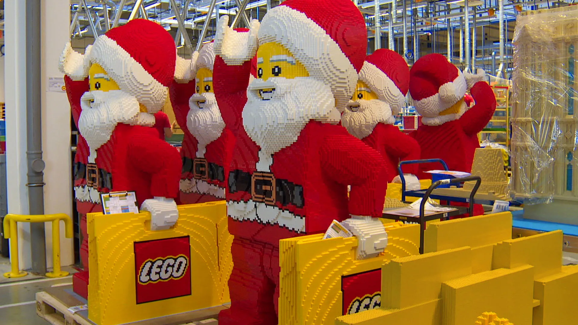 A Big Lego At Christmas
