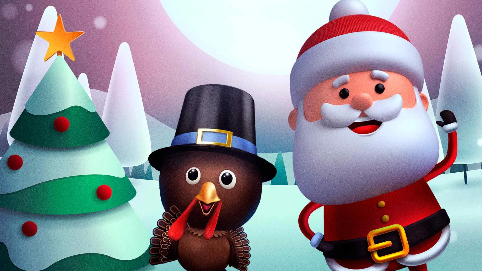 A Frozen Christmas Dance: Party Like A Turkey