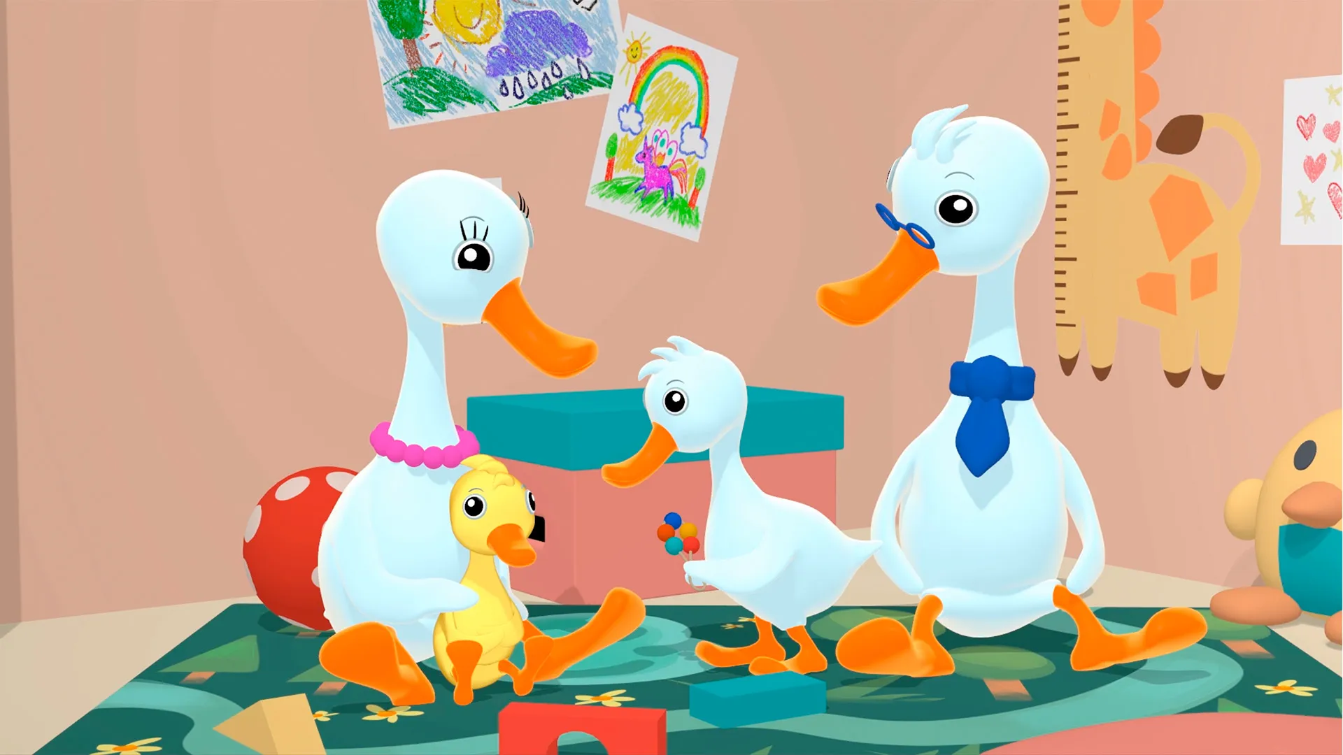 Ducky and Fluffy
