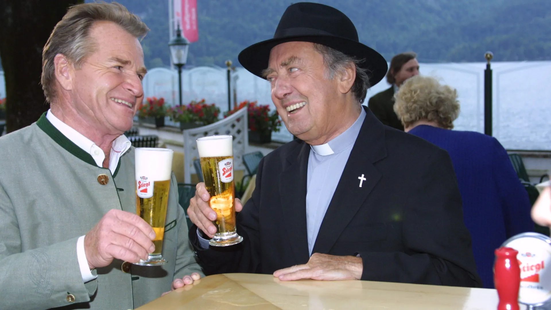 Hochwürden wird Papa