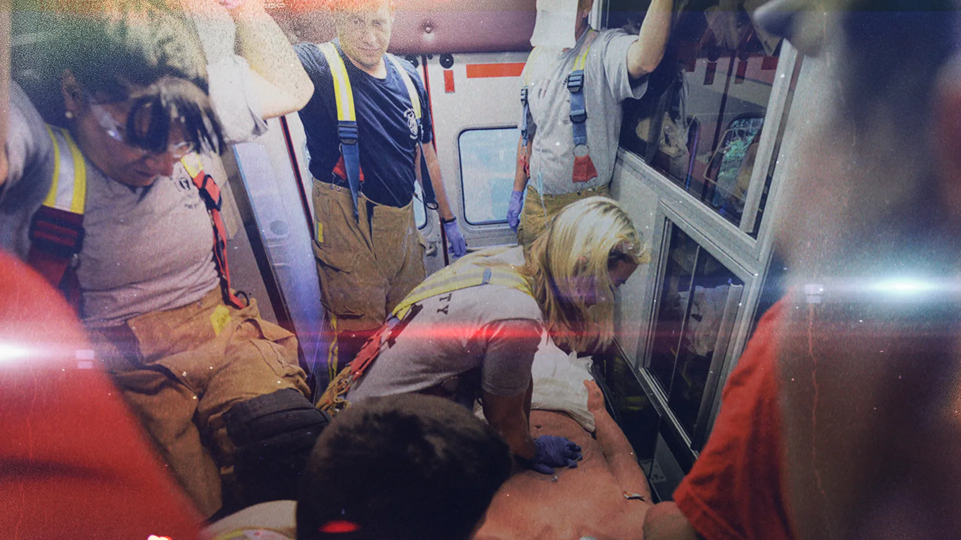 Inside the Ambulance