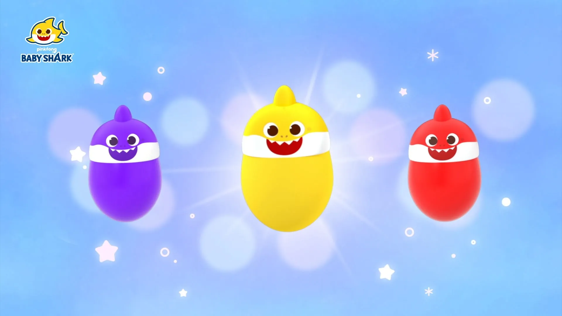 Huevos de Pascua con Tiburón Bebé