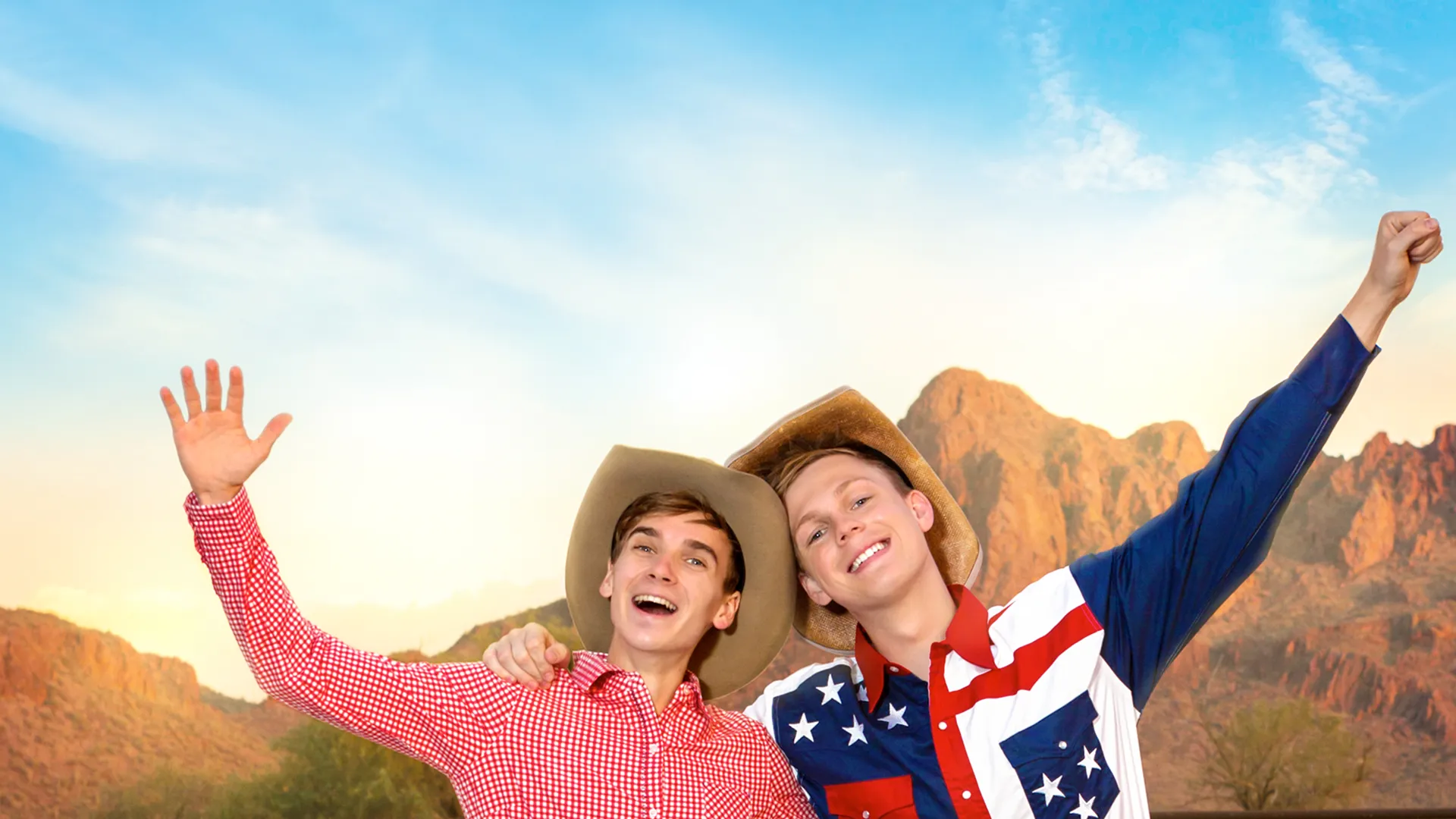 Joe and Caspar Hit the Road USA