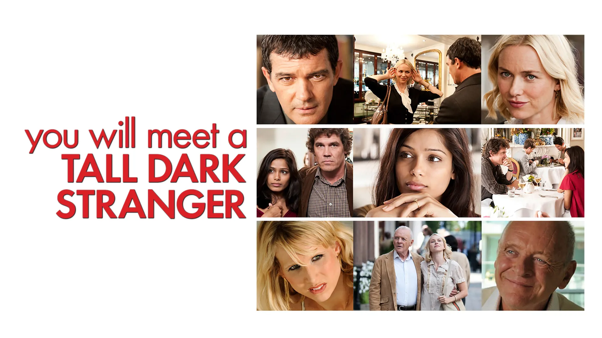 You Will Meet a Tall Dark Stranger