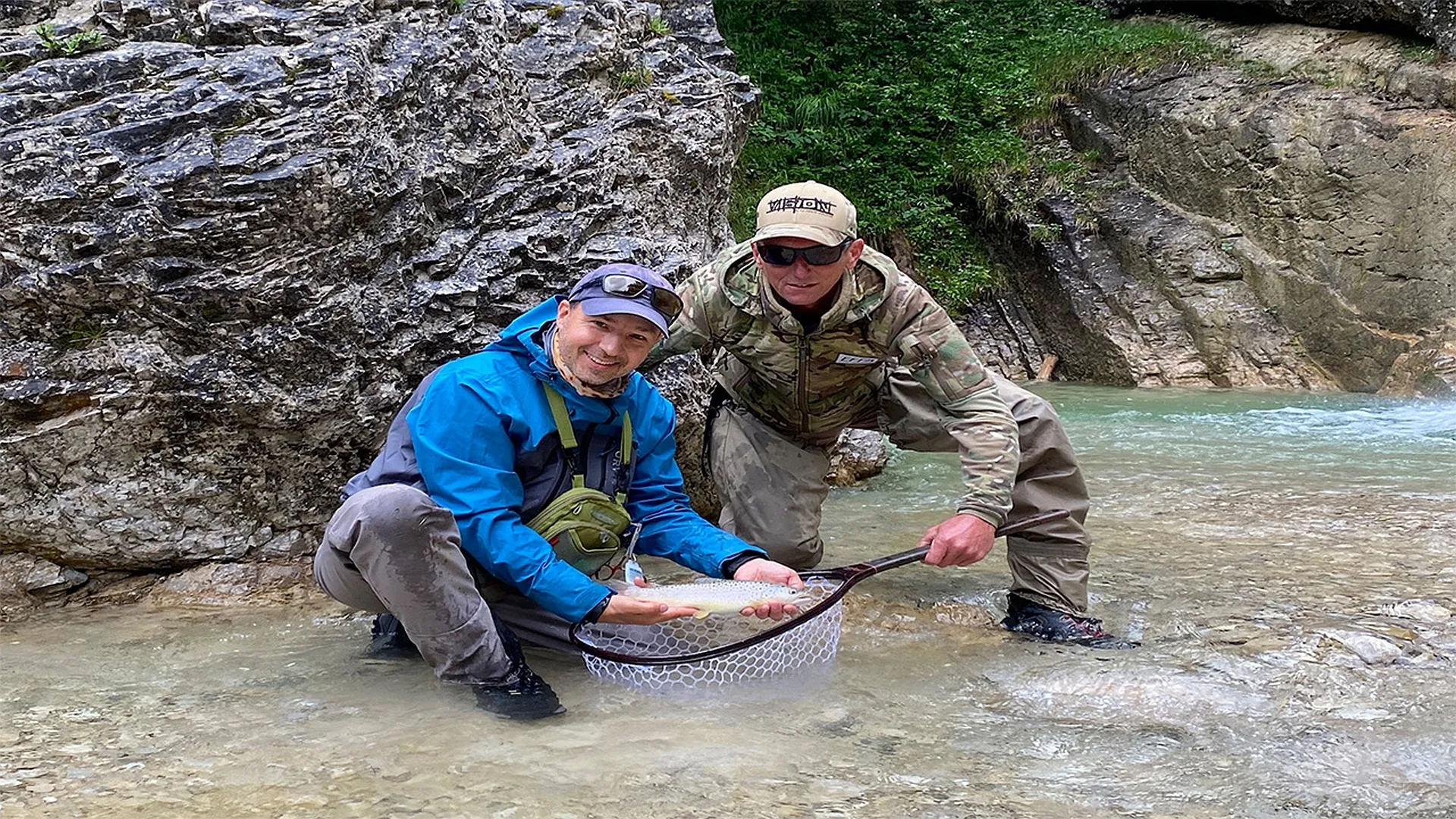 Fliegenfischen am Rißbach