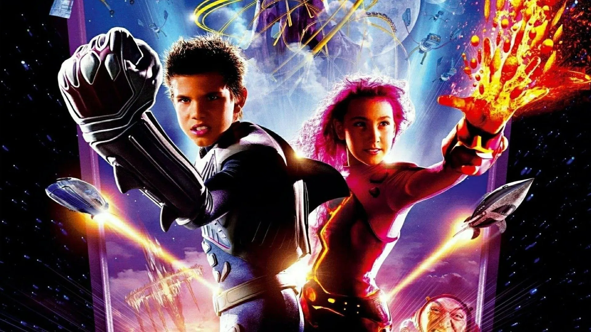 Las aventuras del niño tiburón y la niña de fuego