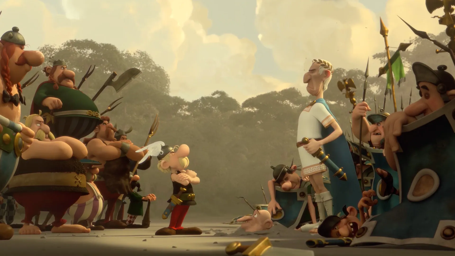 Asterix and the Mansion of the Gods