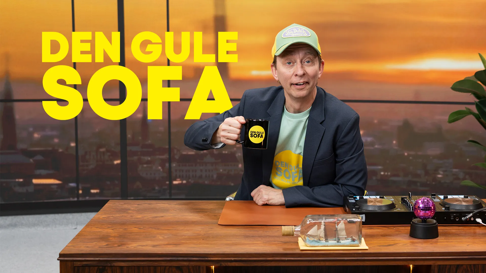 Den gule sofa med Allan Sindberg