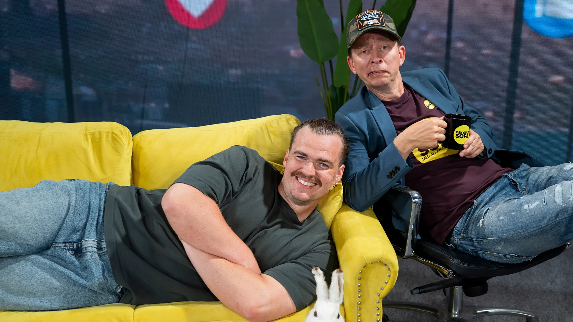 Den gule sofa med Allan Sindberg