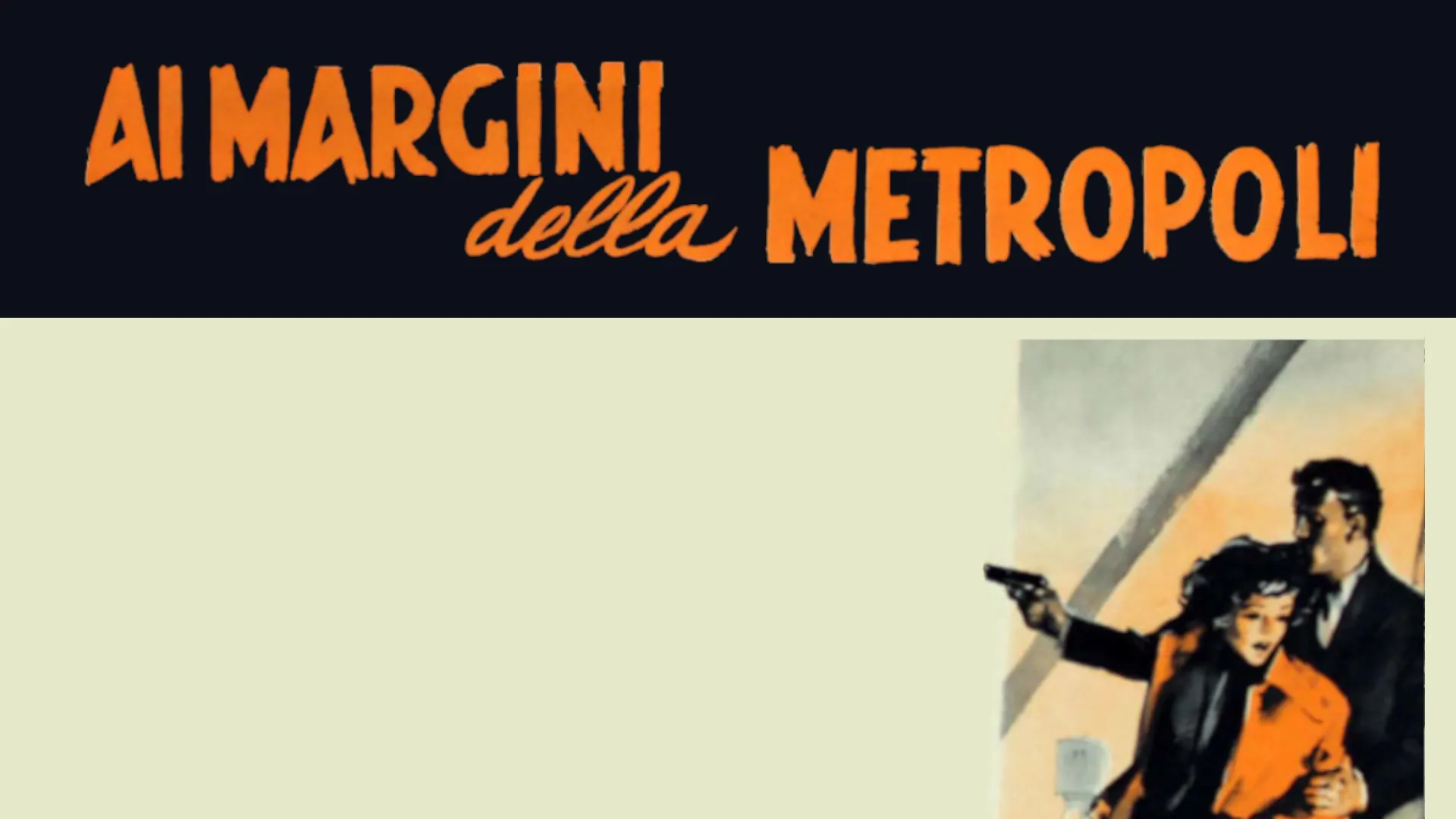 Ai margini della metropoli