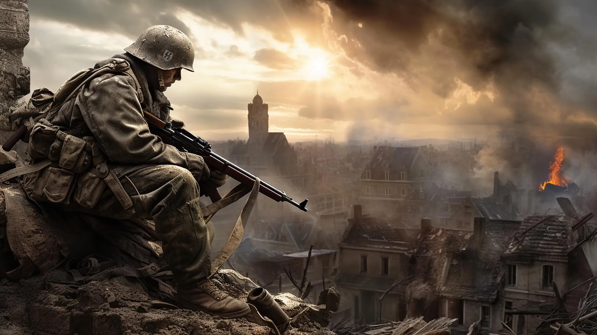 WWII In Color: From D-Day to Nazi Downfall