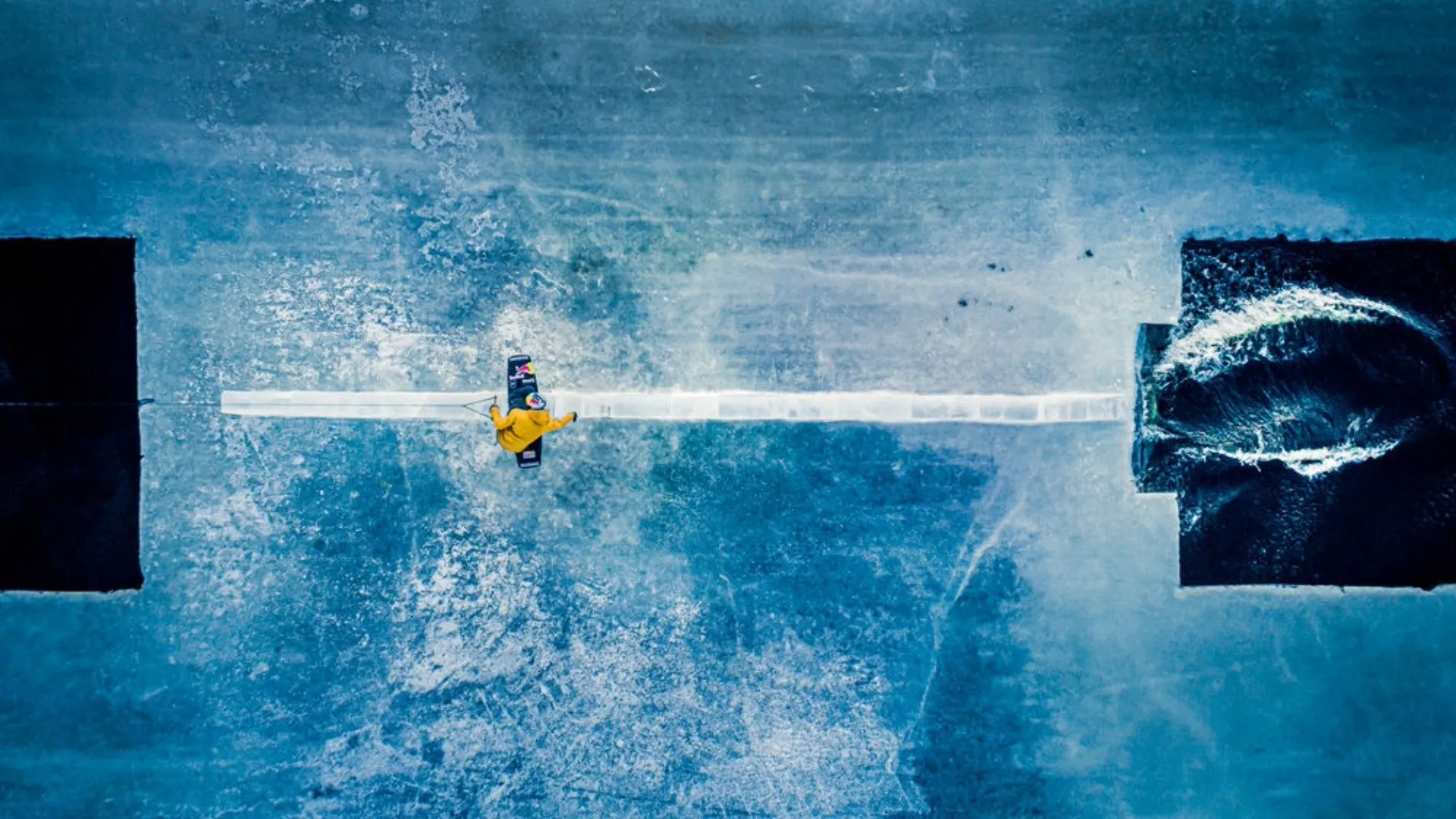 Frozen Wake Lake