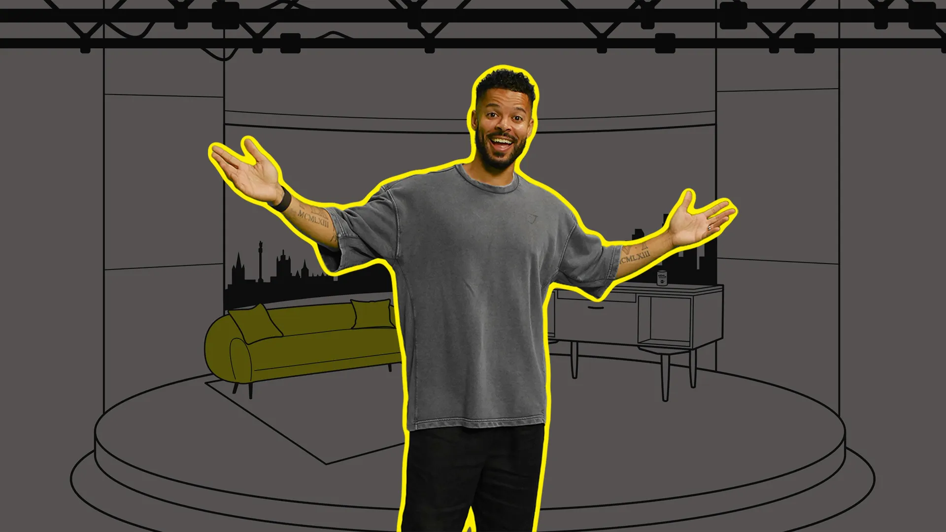 Yellow Couch with Jeremy Lynch - Patrice Evra