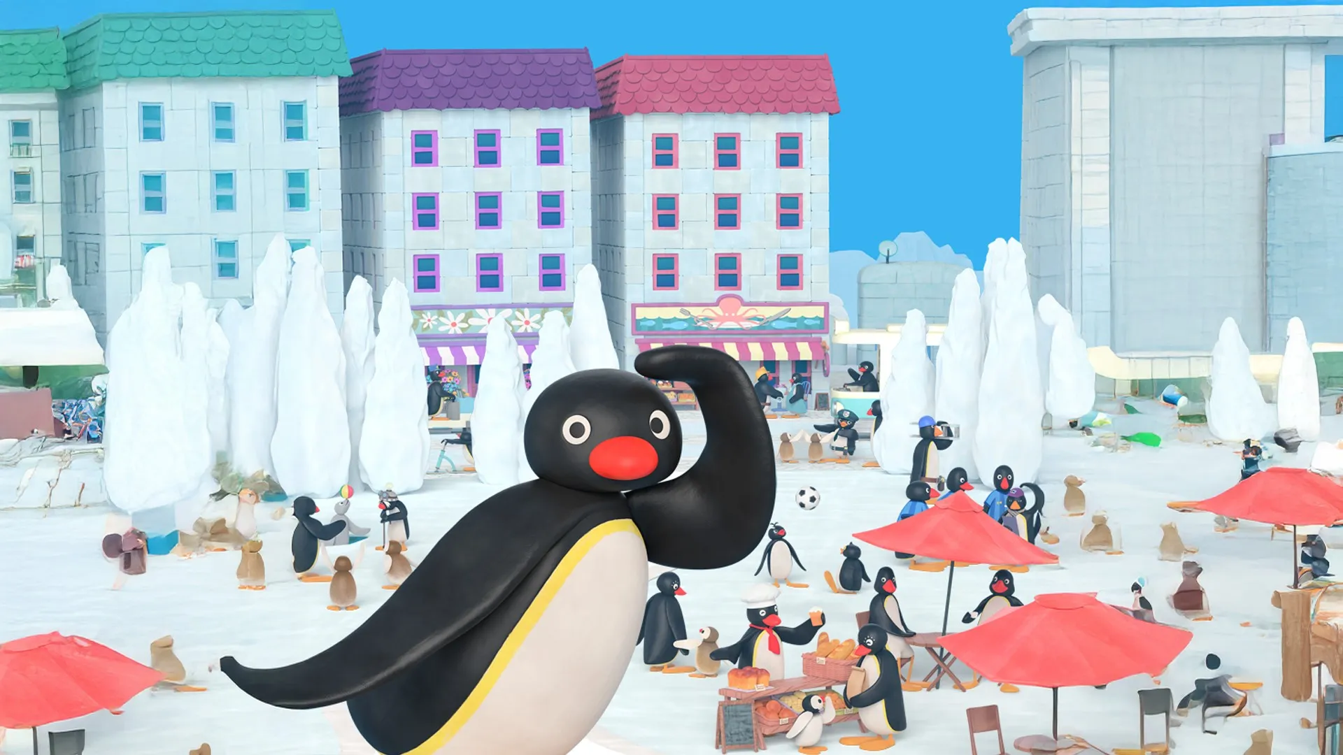 Pingu in the city