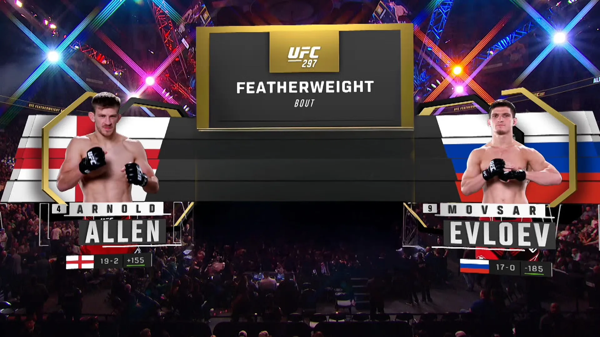 297: Arnold Allen vs. Movsar Evloev Main Card
