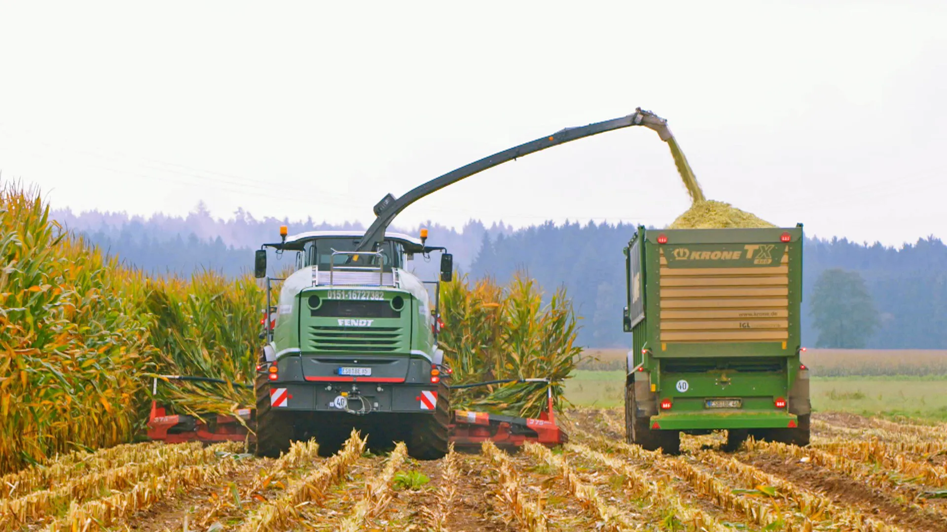 Hightech auf dem Acker - Einsatz für die Ernte-Giganten