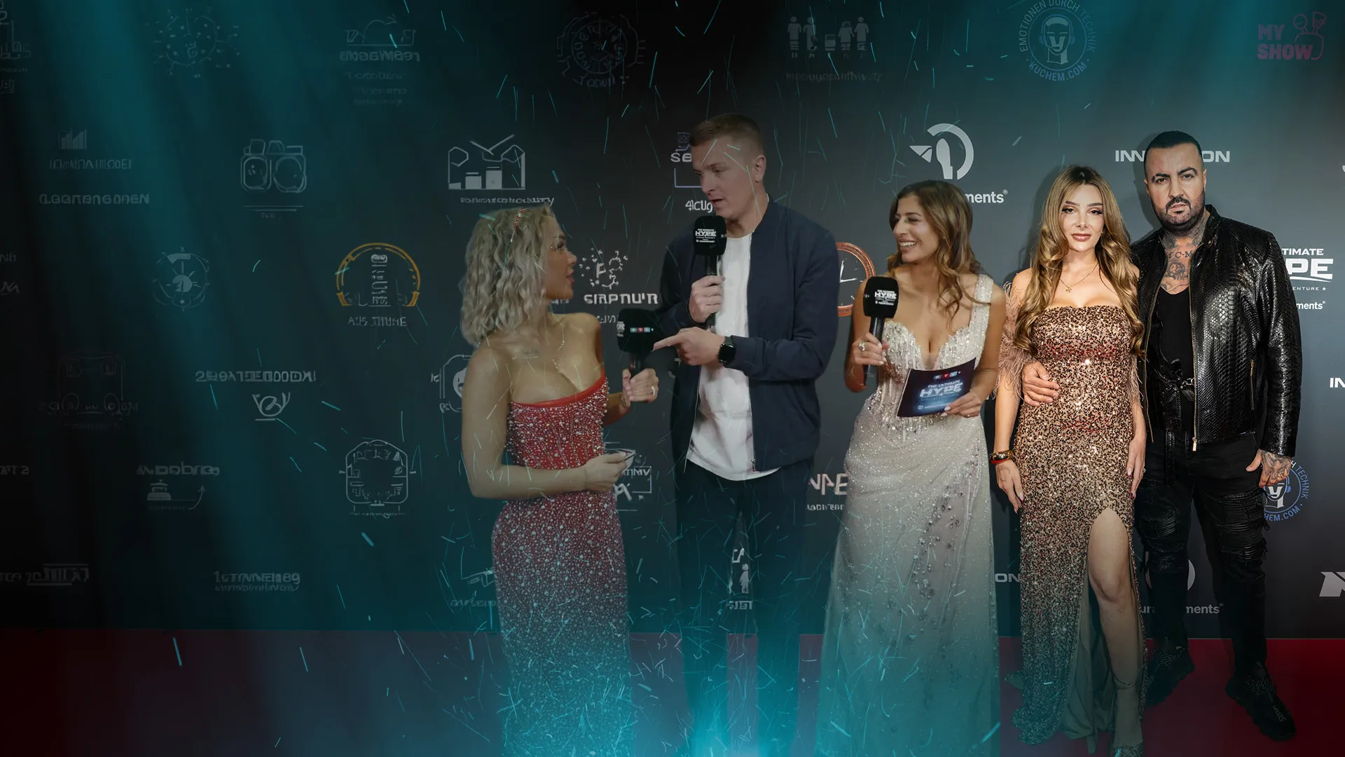 Aaron Troschke, Eva Benetatou & Emmy Russ entlocken spicy Geheimnisse | Red Carpet
