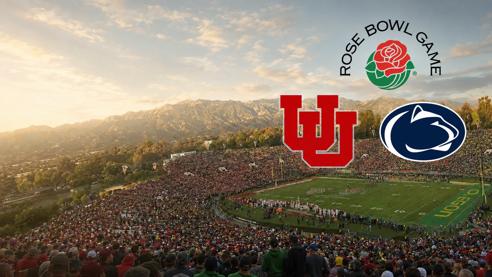 2023 Rose Bowl Utah vs Penn State