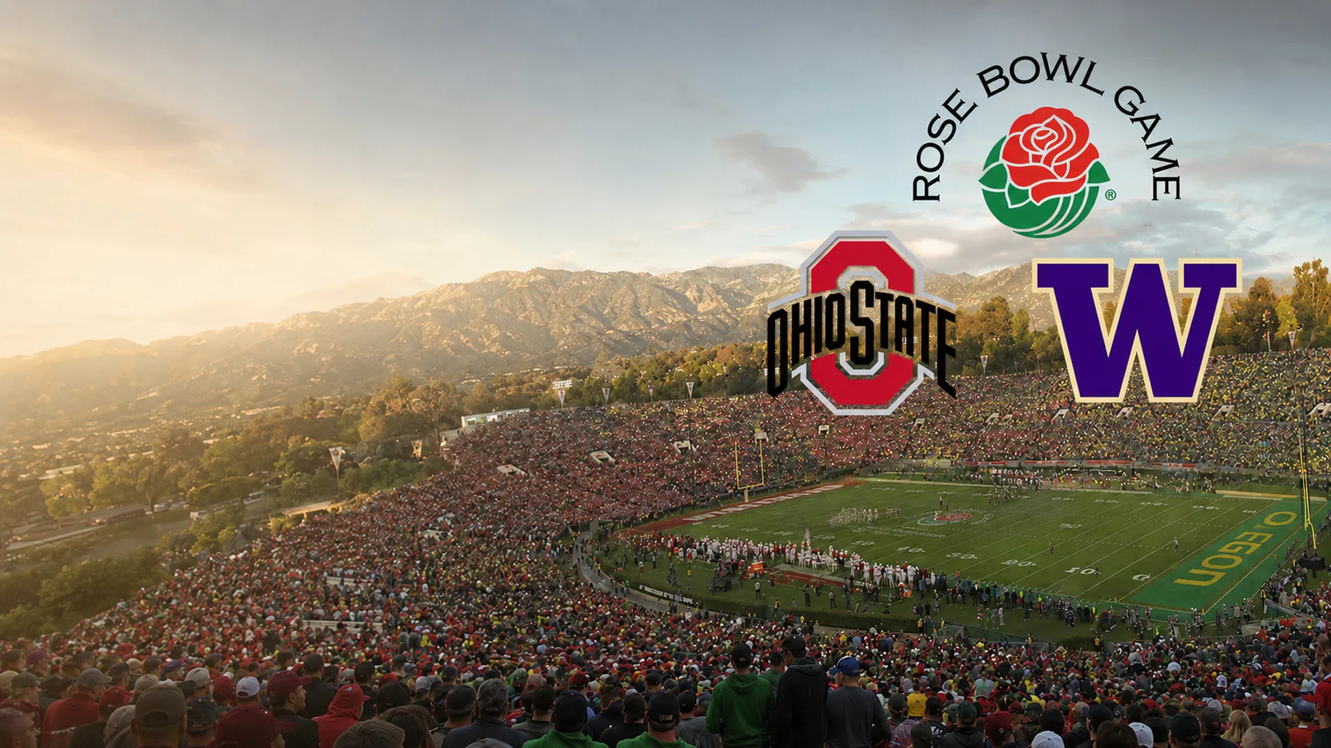 2019 Rose Bowl Ohio State vs Washington