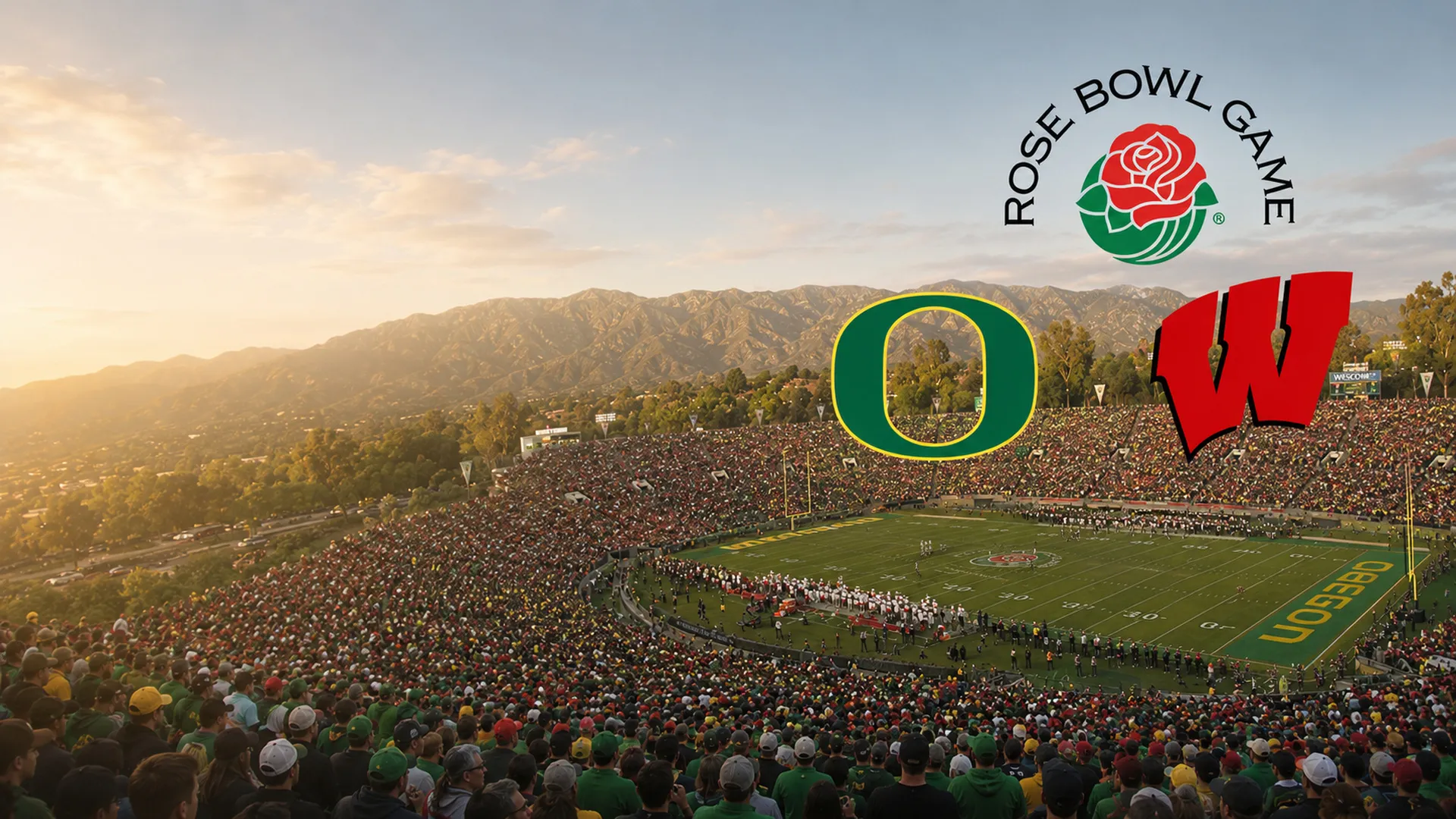 2012 Rose Bowl Oregon vs Wisconsin