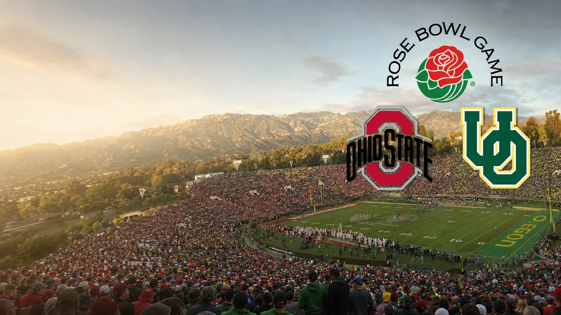 2010 Rose Bowl Ohio State vs Oregon