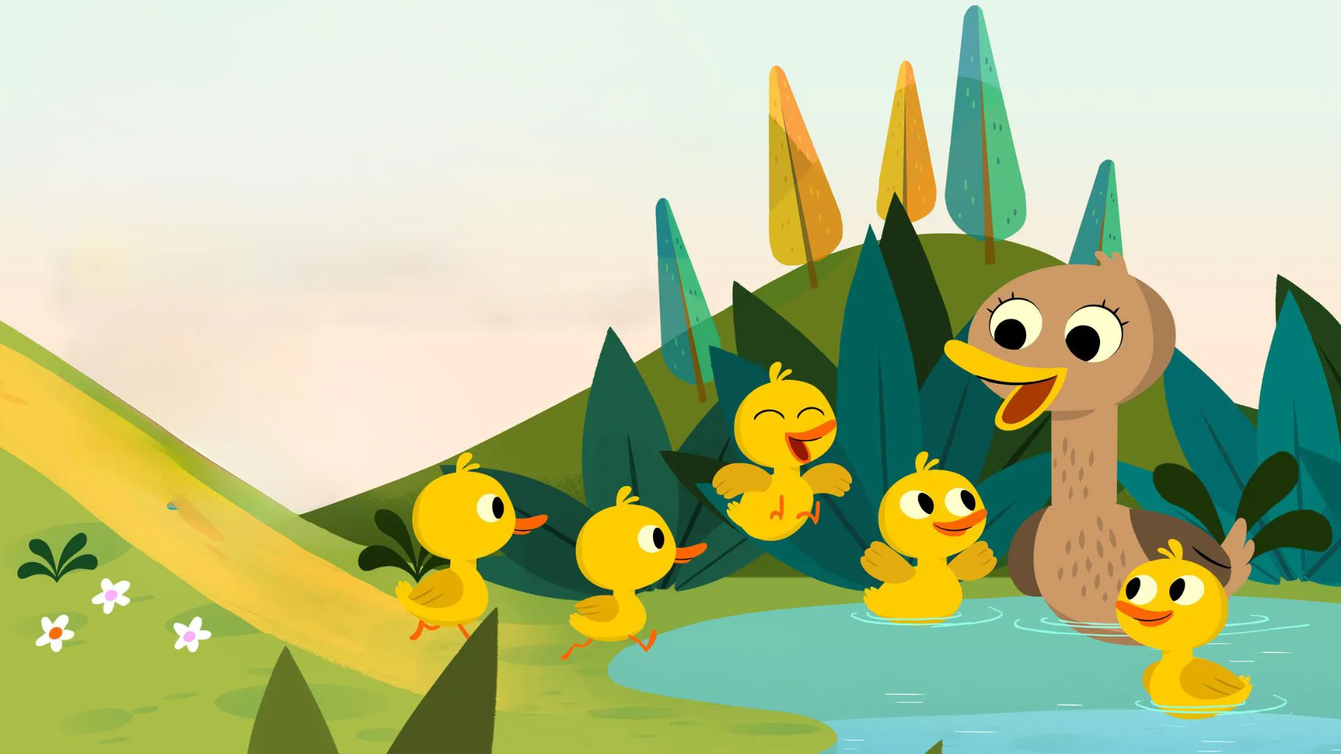 Five Little Ducks & More Kids Counting Songs - Super Simple Songs