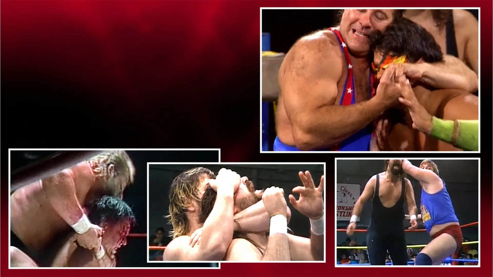 Lex Luger, Mick Foley & Tito Santana