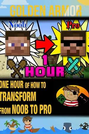 Golden Armor: Noob to Pro in Minecraft
