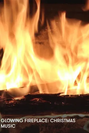 Glowing Fireplace: Christmas music