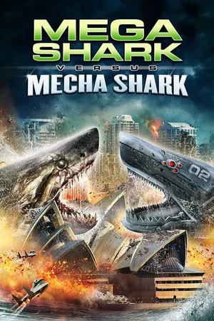 Mega Shark vs Mecha Shark
